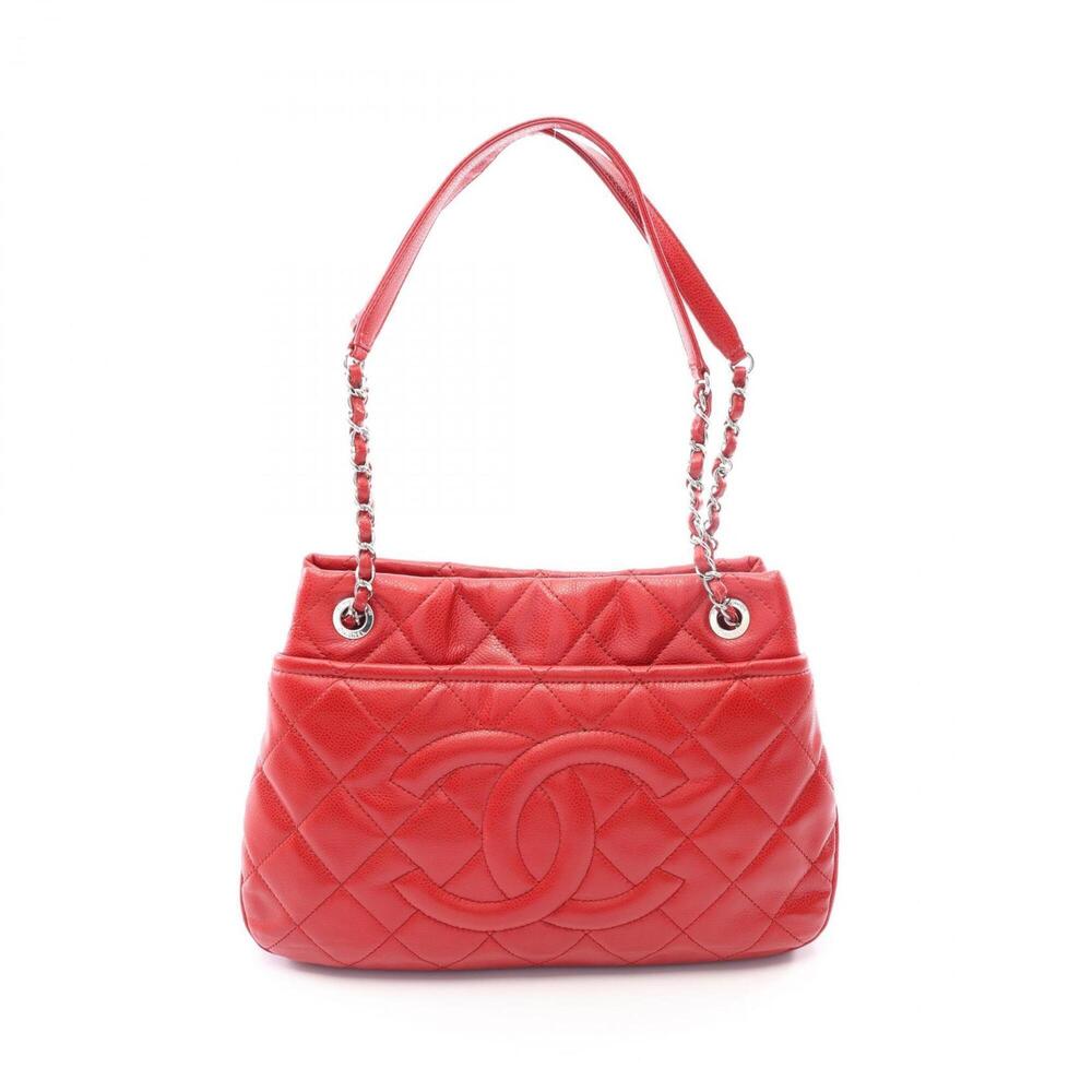 Chanel Matelassé Tote Bag/Handbag, Caviar Leather (Grained Calfskin), Women's...